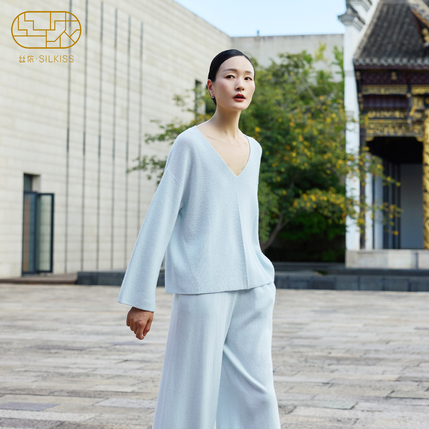 星澜I丝侬软糯高端羊毛蚕丝睡衣