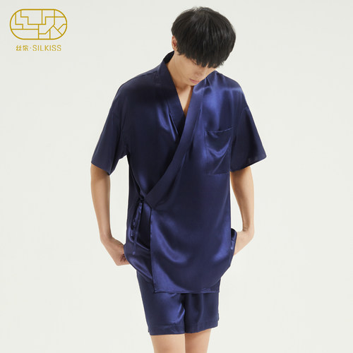丝侬高品质桑蚕丝国风真丝睡衣