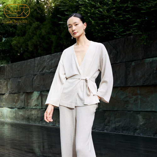 星柔』丝侬真丝羊毛羊绒家居服