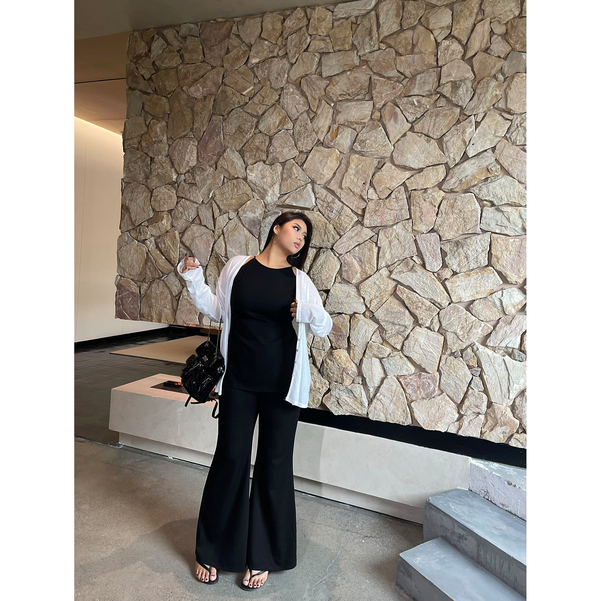 楠哥微胖mm辣妹纯欲时尚套装女夏大码运动休闲修身显瘦防晒衣开衫