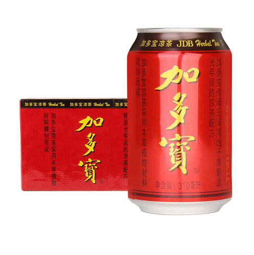 加多宝凉茶310ml*24罐夏季