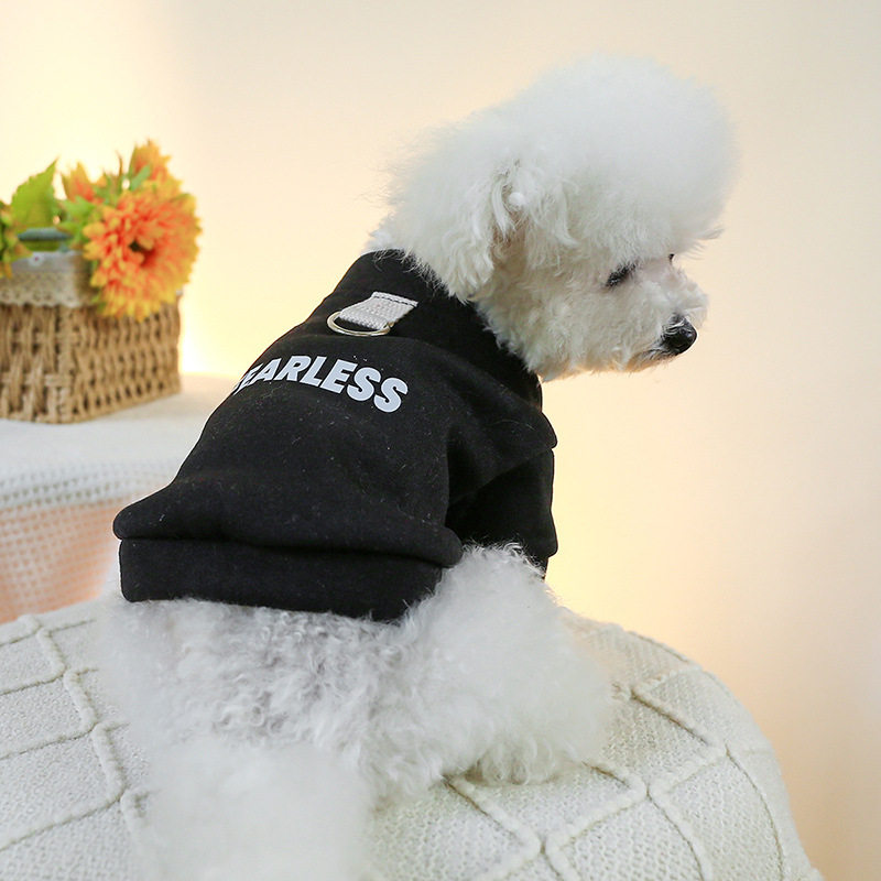 现货宠物服装宠物衣服可爱小型犬小狗狗猫咪可牵引卫衣一件代发