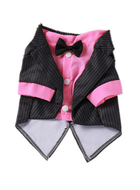 宠物狗狗西装夏天薄款泰迪西服衬衫狗猫咪春夏季衣服西装婚纱礼服
