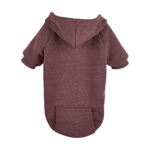小狗衣服两脚戴帽卫衣保暖舒服咖啡色灰色皮标口袋泰迪巴斗金毛