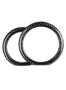 适用宝马MiniCooperF系列F55真碳纤维车速表转速表装饰改贴件汽配