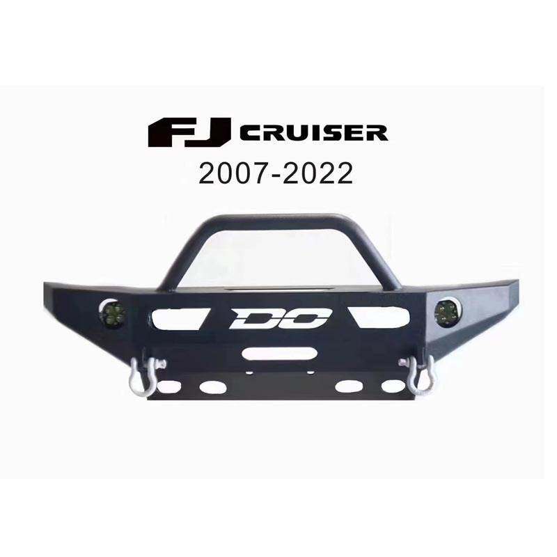 适用丰田FJ酷路泽cruiser竞技前保险杠铝合金前护杠可按绞盘前杠