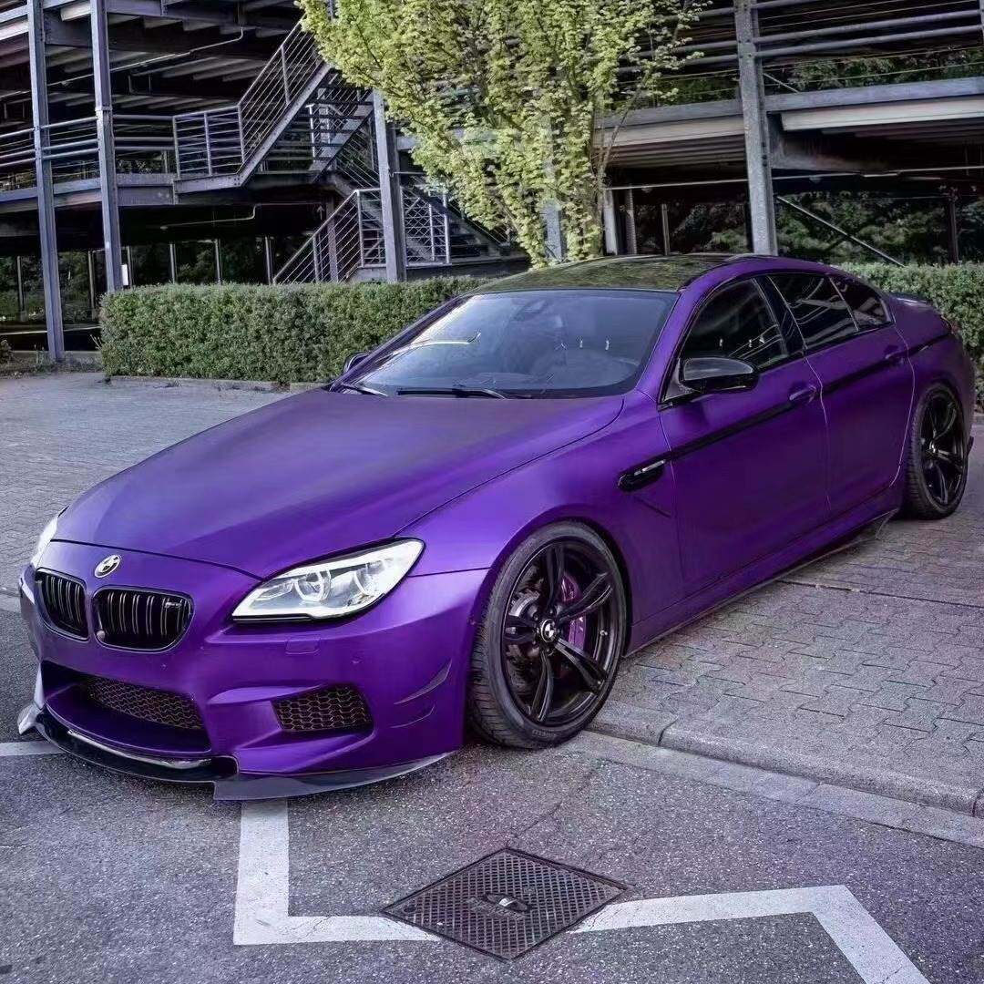 适用 宝马6系F06 F12 M6车 改装 碳纤前唇 后唇 侧裙 尾翼 后扰流