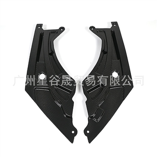 适用于宝马M3M4 碳纤维发动机舱电池盖护板替换灯眉罩 G80G82改装