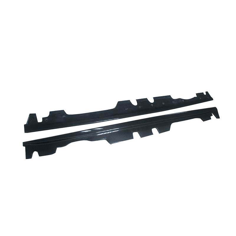 适用于宝马E92M3碳纤维V款侧裙边门槛Carbon fiber side skirt