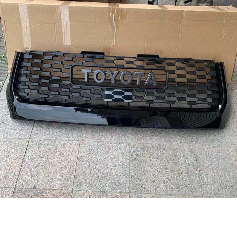 适用14-21年丰田坦途TRD中网坦途黑色蜂窝大标中网TUNDRA TRD前脸