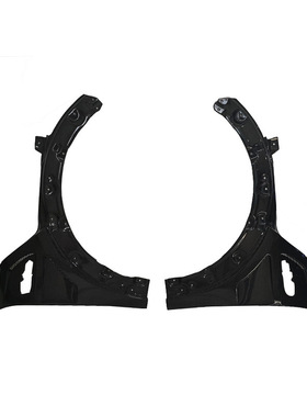 适用于迷你miniF55F56F57碳纤维叶子板改装轻量化开孔挡泥板配件