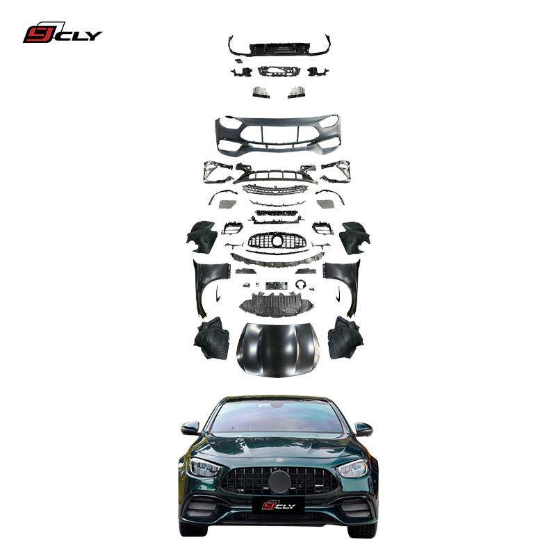 适用于21-23款奔驰E级W213 改装E63s AMG大包围宽体套件