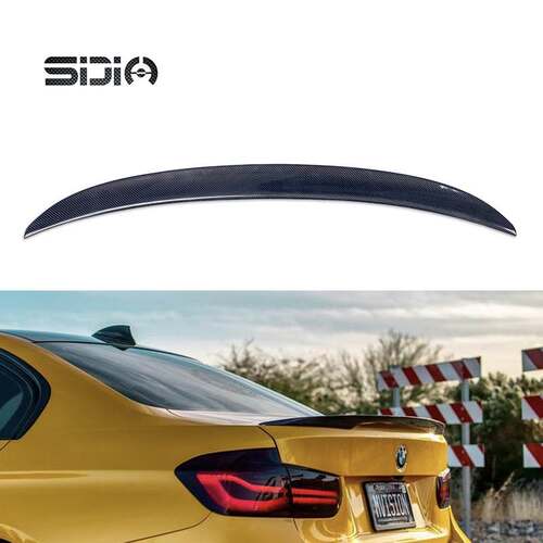 适用于宝马3系F30/M3 F80改装碳纤维尾翼扰流板P M4 CS PSM AC DA