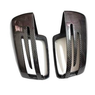GLA级W204碳纤维后视镜壳 GLK 罩 CLS 适用奔驰碳纤维ABCES级CLA