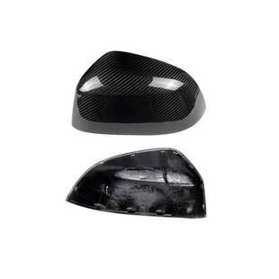 适用宝马3系5系x5x6改装 e90e70f10f30f15碳纤维后视镜壳后视镜罩