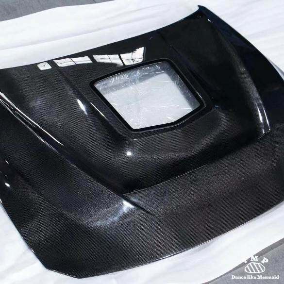 适用于宝马F80 F82 M3 M4 改装升级碳纤维透明机盖引擎盖发动机盖
