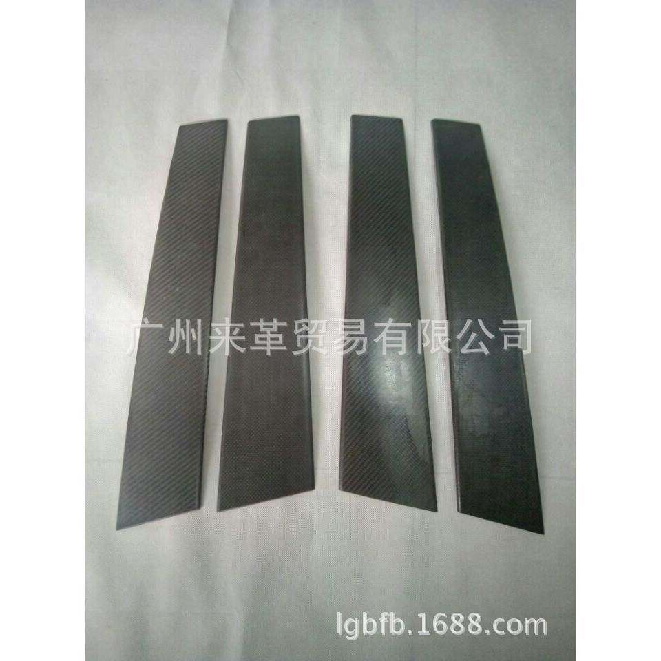 适用宝马 F15 F16 X5 X6 改装 碳纤维 中柱 车窗饰条 B柱C柱贴片