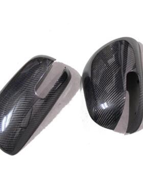 适用于RUMION碳纤维后视镜壳改装倒车镜盖后视镜罩车外反光镜壳