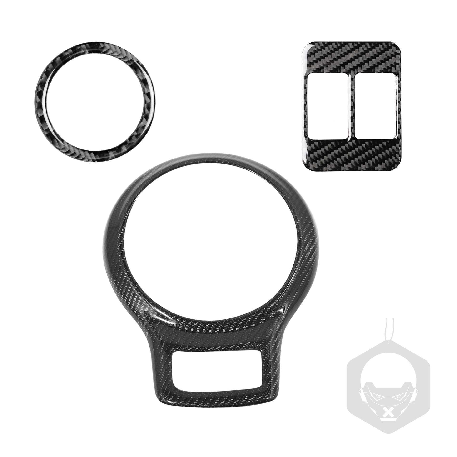 适用丰田86SubARu BRZ斯巴鲁碳纤维方向盘排档内装饰汽车改装配件