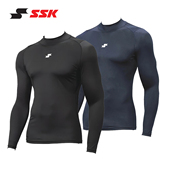防晒棒球比赛训练户外运动 紧身速干长袖 日本SSK进口内衬 新款