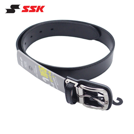 日本SSK棒球裤皮带裤带装饰百搭皮革PU皮结实耐用棒球比赛专用