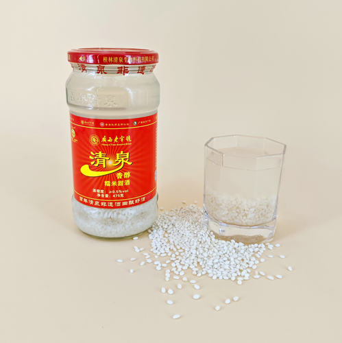 桂林清泉香醇糯米甜酒475ml*6瓶广西老字号本店爆款醪糟米酒厂家 - 封面
