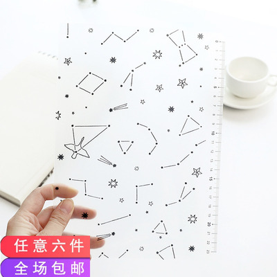 学生透明pvc塑料多功能写字垫板