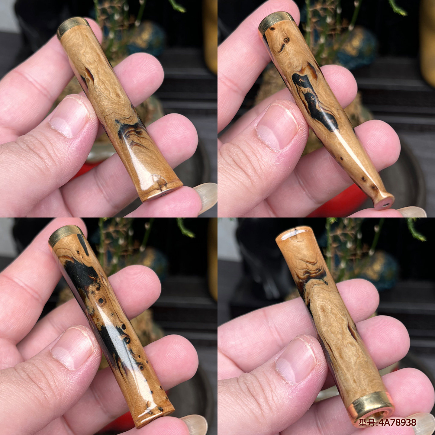 天然保真真品海柳烟嘴烟杆大中细通用拉杆循环过滤器活性碳热销款