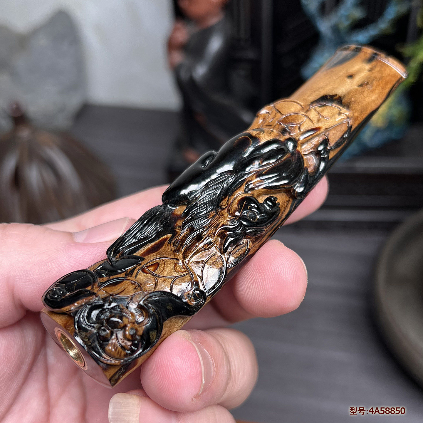 海柳招财马年活性炭烟嘴三用