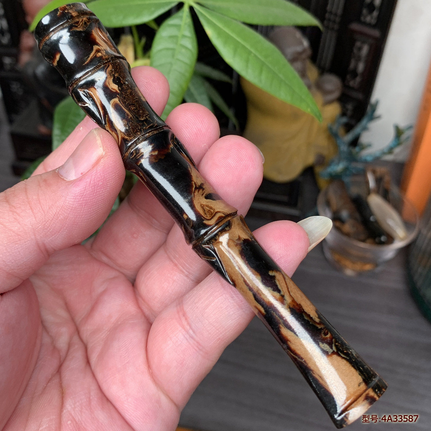 天然保真海柳烟嘴粗中细三用