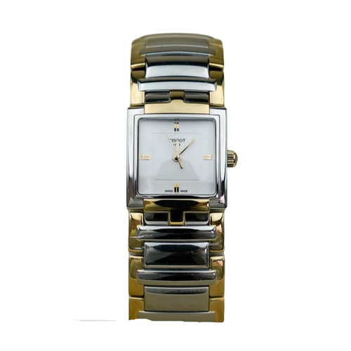 tissot天梭方形复古手表玲珑