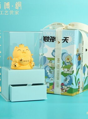 小师傅铜爱神丘比特家居摆件