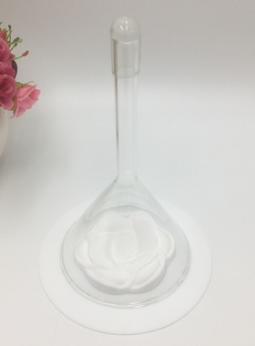 75毫米直径玻璃漏斗垫天使石膏精油香薰套装专柜展会客户试香闻香