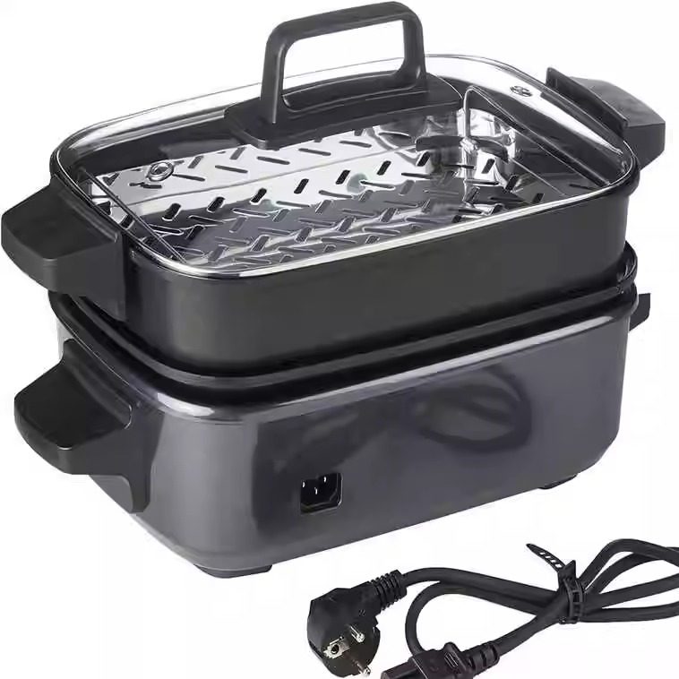德国代购Cuisinart Multicooker GRMC3E 5合1烧烤蒸煎炖多功能锅