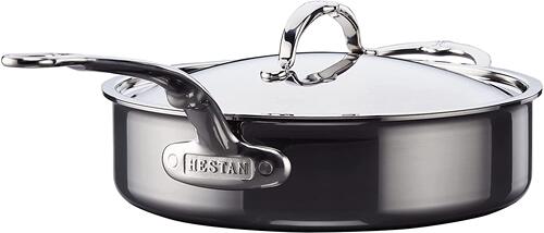 美国代购Hestan NanoBond Titanium Sauté Pan 钛金属不锈钢煎锅