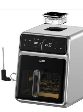 美国代购Dreo ChefMaker Fryer DR-KCM001S带烹饪探头空炸锅烤箱