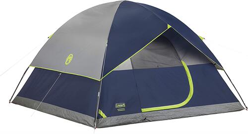 美国代购Coleman Tents for Camping 户外防水折叠式帐篷野营露营