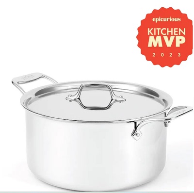 美国代购 All Clad G5 Stockpot G5石墨芯不锈钢5层复合汤锅
