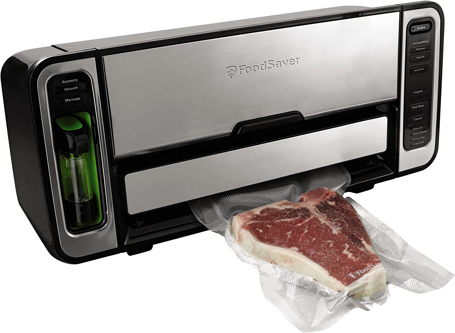 美国代购FoodSaver 5860 Vacuum Sealer二合一自动真空封口机110v