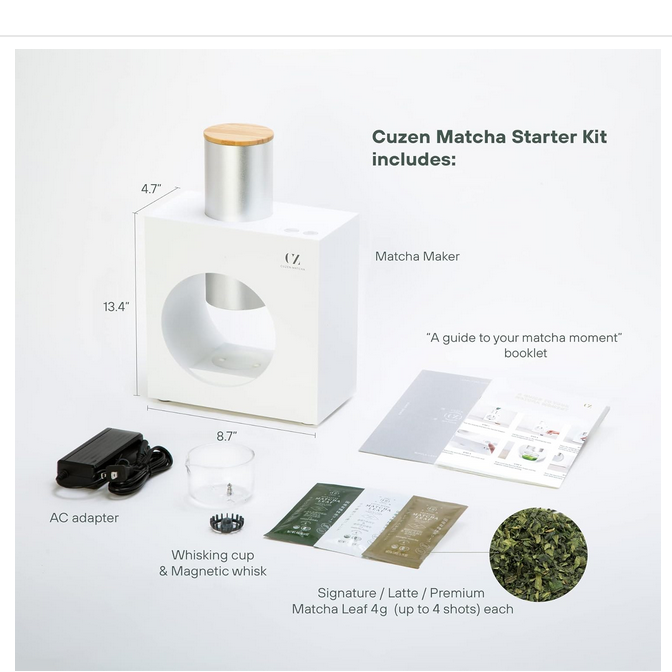 美国代购 Matcha Maker Starter Kit 空禅抹茶 抹茶研磨機110v