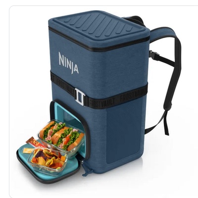美国代购Ninja FrostVault Go Backpack Soft Cooler背包式冷藏箱