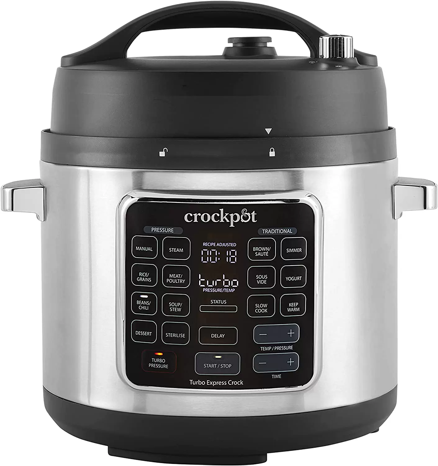 British purchasing CROCKPOT TURBO MULTICOOOR CSC062 Multifunctional Pressure Pressure Cooker 14 -in -1