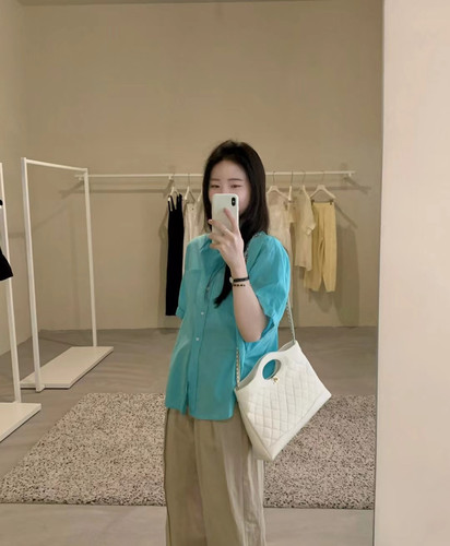 休闲百搭纯色薄款女夏季新品handwash33家直筒休闲裤女