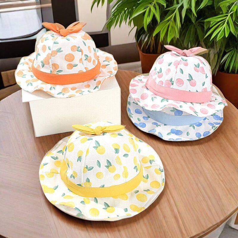 婴儿帽子夏季防晒太阳帽薄款宝宝遮阳帽女儿童防晒帽春秋渔夫帽