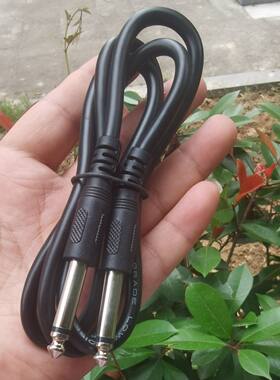 无线话筒主机连接线6.5对6.5音频线音响调音台连接话筒主机音频线