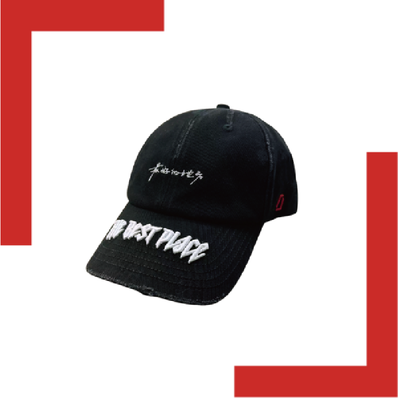 王力宏 「最好的地方」水洗棒球帽—【快闪限定】（含10元运费）