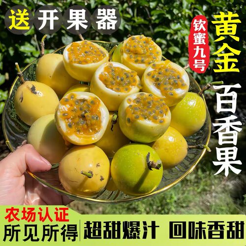 广西钦蜜9号黄金百香果8甜2酸