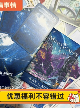 订 送牌袋 进口正版 Mindscapes Tarot 心灵景观塔罗牌原装