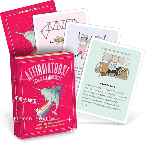 现货 Affirmators! Love & Relationships Deck 恋爱解说卡