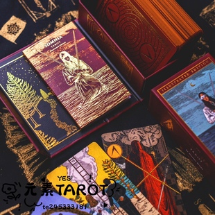 现 正版 Somnia Tarot Illustrated 索姆尼亚插画塔罗牌 送牌袋